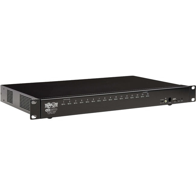Tripp Lite HDMI-USB KVM Switch 16Port Audio-Video USB Peripheral Sharing 1U - American Tech Depot