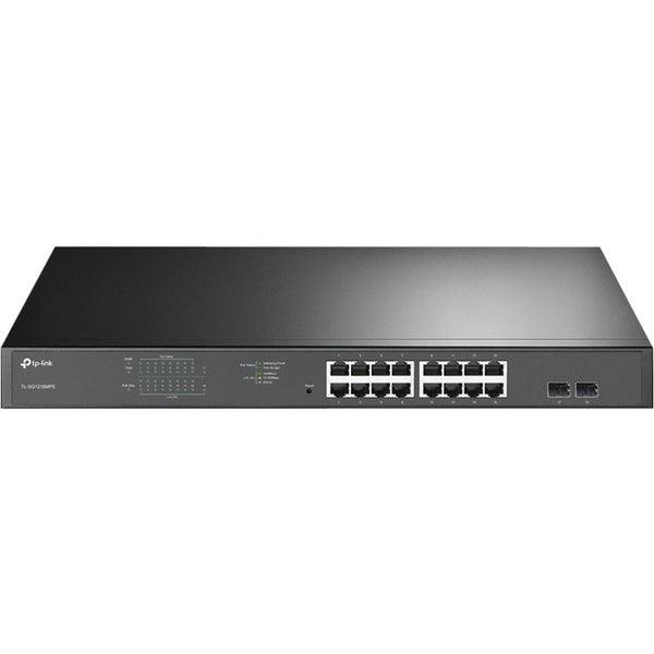 TP-Link JetStream 16-Port Gigabit Easy Smart PoE-PoE+ Switch