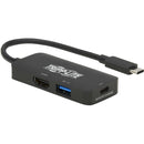 Tripp Lite USB C Multiport Adapter 4K HDMI 4:4:4 USB-A USB C PD Charging - American Tech Depot