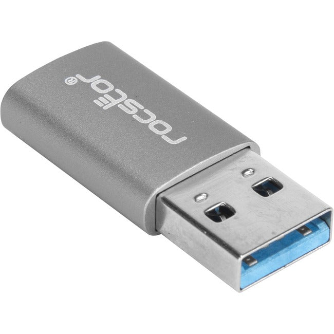 Rocstor Usb Male To Usb-c Female Connector Adapter - 1x Usb 3.0  Type-a Male - 1 Usb Ty