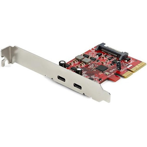 StarTech.com 2-port 10Gbps USB C PCIe Card Adapter - USB 3.1 Gen 2 Type-C PCI Express Expansion Add-On Card - Windows, macOS, Linux - American Tech Depot
