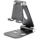 StarTech.com Phone and Tablet Stand - Foldable Universal Mobile Device Holder - Smartphones-Tablets - Adjustable Cell Phone Stand for Desk