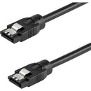 StarTech.com 0.3 m Round SATA Cable - Latching Connectors - 6Gbs SATA Cord - SATA Hard Drive Power Cable - Lifetime Warranty (SATRD30CM) - American Tech Depot