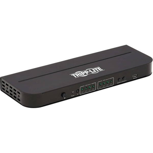 Tripp Lite 4x2 HDMI Matrix Switch-Splitter with Audio Extractor 4K @ 60Hz - American Tech Depot