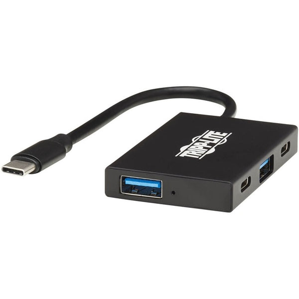 Tripp Lite USB C Hub 4-Port 2 USB-A & 2 USB-C Ports USB 3.1 Gen 2 Aluminum - American Tech Depot