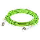 AddOn 4m LC (Male) to LC (Male) Straight Lime Green OM5 Duplex Fiber OFNR (Riser-Rated) Patch Cable - American Tech Depot
