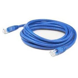 AddOn 9ft RJ-45 (Male) to RJ-45 (Male) Blue Microboot, Snagless Cat6A UTP PVC Copper Patch Cable
