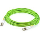 AddOn 6m LC (Male) to LC (Male) Straight Lime Green OM5 Duplex Fiber OFNR (Riser-Rated) Patch Cable