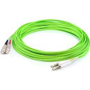 AddOn 9m LC (Male) to SC (Male) Straight Lime Green OM5 Duplex Fiber OFNR (Riser-Rated) Patch Cable - American Tech Depot