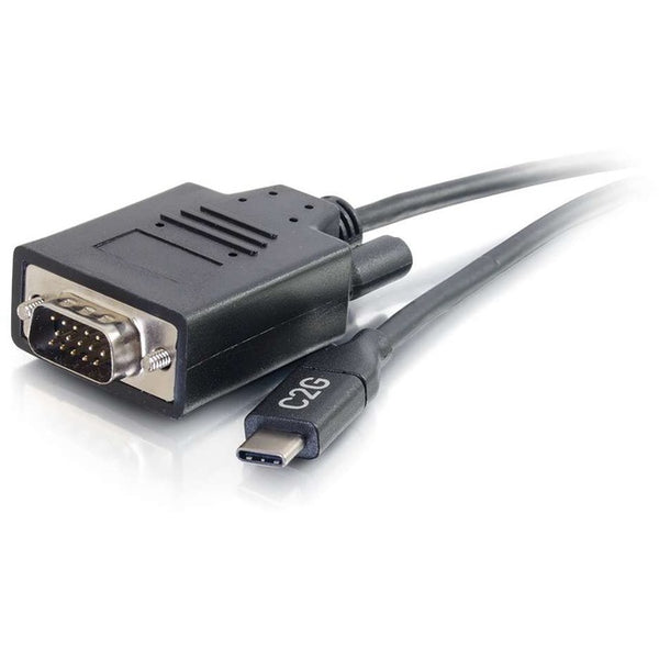 C2G 10ft USB-C to VGA Video Adapter Cable - M-M - American Tech Depot
