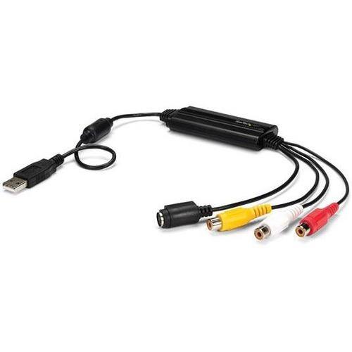 StarTech.com USB Video Capture Adapter Cable - S-Video-Composite to USB 2.0 - TWAIN Support - Analog to Digital Converter - Windows Only - American Tech Depot