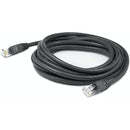 AddOn 7ft RJ-45 (Male) to RJ-45 (Male) Straight Black Cat6A UTP PVC Copper Patch Cable - American Tech Depot