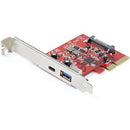 StarTech.com 2-Port 10Gbps USB-A & USB-C PCIe Card Adapter - USB 3.1 Gen 2 PCI Express Expansion Add-On Card - Windows, macOS, Linux - American Tech Depot