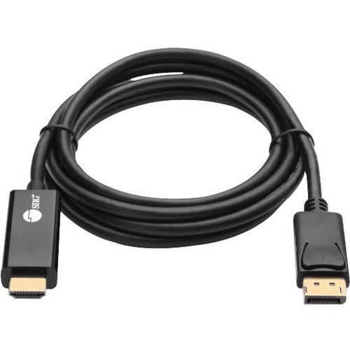 SIIG DisplayPort 1.2 To HDMI 6ft Cable 4K-30Hz