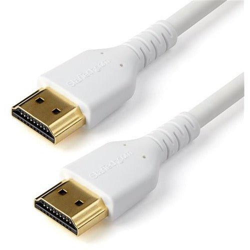StarTech.com 2m Premium Certified HDMI 2.0 Cable with Ethernet - 6ft High Speed UHD 4K 60Hz HDR Durable Rugged Ultra HD HDMI Monitor Cord - American Tech Depot