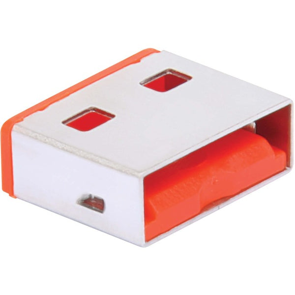 Tripp Lite USB-A Port Blockers, Red, Computers, Hubs, Wall Chargers 10-Pack - American Tech Depot