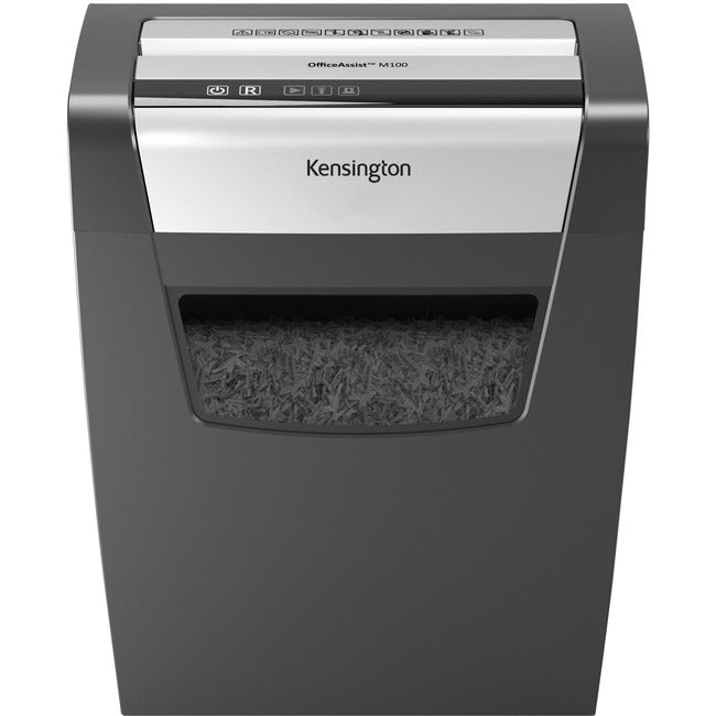 Kensington OfficeAssist Shredder M100 Anti-Jam Cross Cut - American Tech Depot