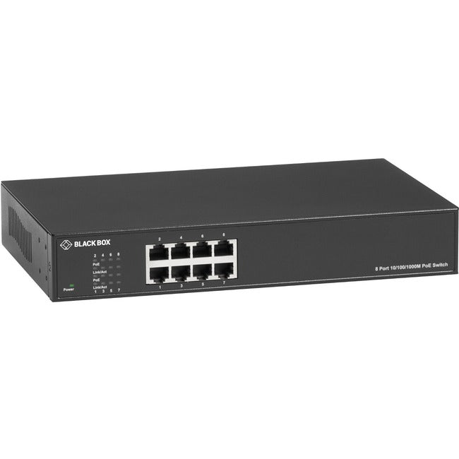 Black Box LPB1300 Series Gigabit Ethernet PoE+ Switch
