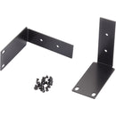 Black Box Rack Mount for KVM Switch - Black - TAA Compliant