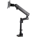 StarTech.com Desk Mount Monitor Arm with 2x USB 3.0 ports - Full Motion Single Monitor Pole Mount up to 8kg VESA Display - C-Clamp-Grommet