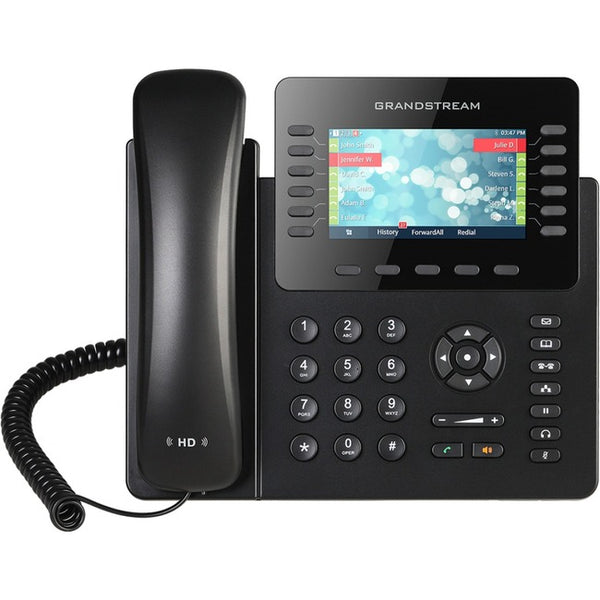 Grandstream GXP2170 IP Phone - Corded-Cordless - Corded - Bluetooth - Wall Mountable - Black