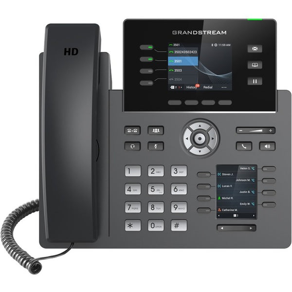 Grandstream IP Phone - Corded - Corded-Cordless - Wi-Fi, Bluetooth - Desktop