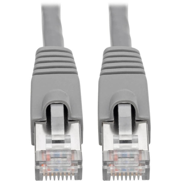 Tripp Lite Cat6a Ethernet Cable 10G STP Snagless Shielded PoE M-M Gray 2ft - American Tech Depot