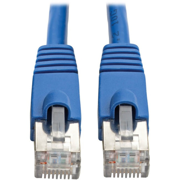 Tripp Lite Cat6a Ethernet Cable 10G STP Snagless Shielded PoE M-M Blue 8ft - American Tech Depot