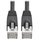 Tripp Lite Cat6a Ethernet Cable 10G STP Snagless Shielded PoE MM Black 15ft - American Tech Depot