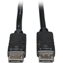 Tripp Lite DisplayPort 1.4 Cable w Latching Connectors 8K HDR M-M Black 3ft - American Tech Depot