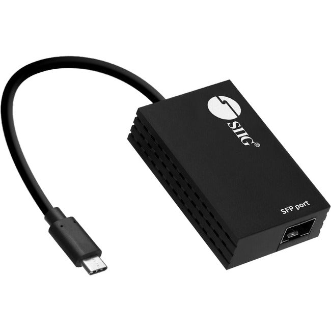 SIIG USB-C to SFP Gigabit Ethernet Adapter - American Tech Depot