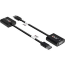 Club 3D DisplayPort to VGA Black Active Adapter M-F