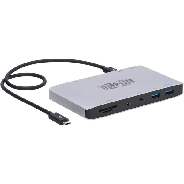 Tripp Lite Thunderbolt 3 Dock Dual Display 8K DisplayPort USB A-C Hub Gbe