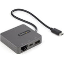 StarTech.com USB-C Multiport Adapter - USB 3.1 Gen 2 Type-C Mini Dock - USB-C to 4K HDMI or 1080p VGA - 10Gbps USB-A & USB-C, Ethernet - American Tech Depot