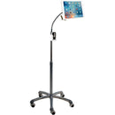 CTA Digital Heavy-Duty Gooseneck Floor Stand for 7-13" inch Tablets