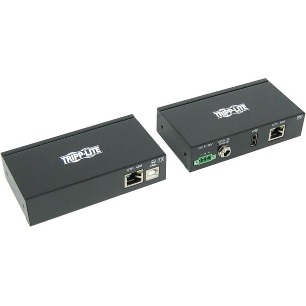 Tripp Lite USB over Cat5-Cat6 Extender Kit 1-Port Industrial USB 2.0 w ESD - American Tech Depot