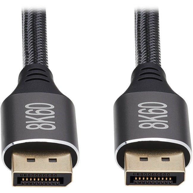 Tripp Lite P580-006-8K6 DisplayPort 1.4 Cable, 8K UHD @ 60 Hz, M-M, Black, 6 ft. - American Tech Depot