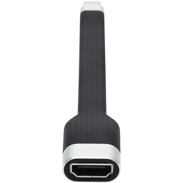 Tripp Lite U444-F5N-HDR USB-C to HDMI Flat Adapter Cable, M-F, Black, 5 in. - American Tech Depot