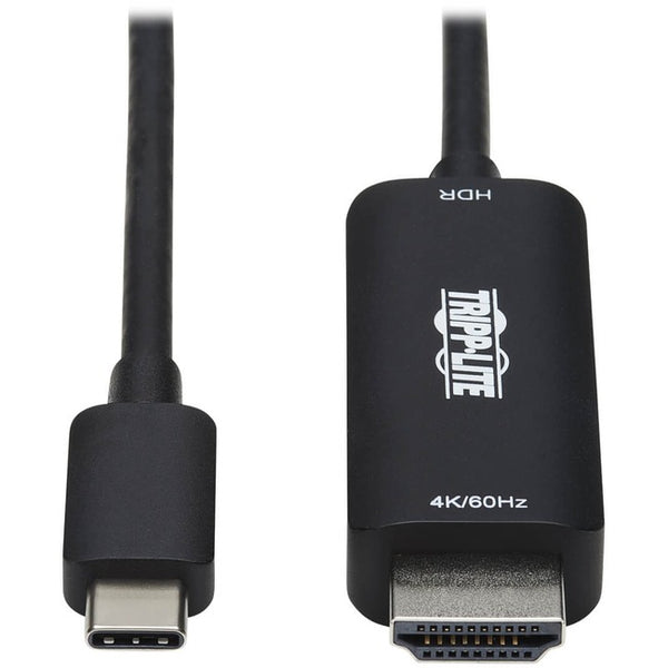 Tripp Lite U444-003-HDR2BE USB-C to HDMI Adapter Cable, M-M, Black, 3 ft. - American Tech Depot