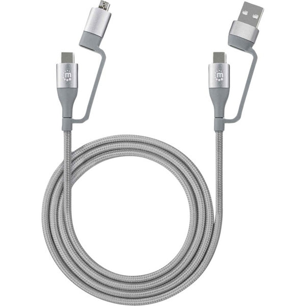 Manhattan 4-in-1 Charge & Sync USB Cable - American Tech Depot