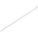 StarTech.com 8"(20cm) Cable Ties, 2-1-8"(55mm) Dia, 50lb(22kg) Tensile Strength, Nylon Self Locking Zip Ties, UL Listed, 1000 Pack, White