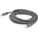AddOn 50ft RJ-45 (Male) to RJ-45 (Male) Gray Cat6A UTP PVC Copper Patch Cable - American Tech Depot