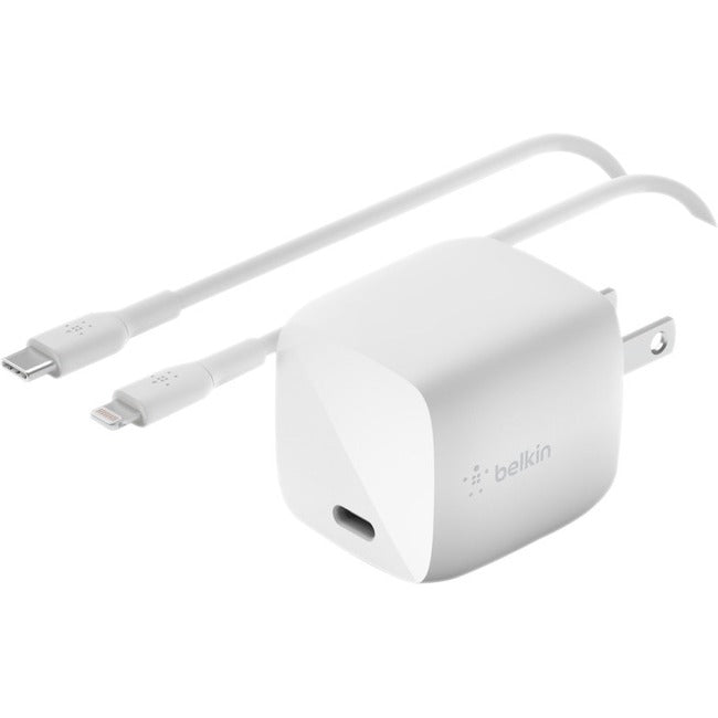 Belkin BOOST↑CHARGE 30W USB-C GaN Wall Charger + USB-C To Lightning Cable - American Tech Depot