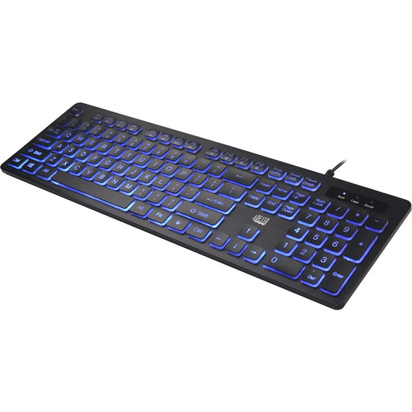 Adesso EasyTouch 2x Large Print Illuminated LED Keyboard