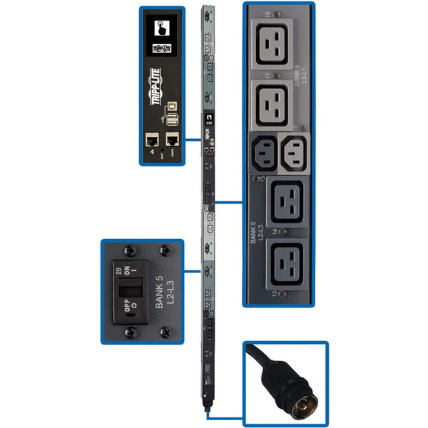 Tripp Lite PDU3EVNR6H50A 18-Outlets PDU - American Tech Depot