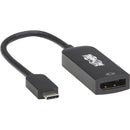 Tripp Lite U444-06N-DP8B USB-C to DisplayPort Adapter Cable, M-F, Black, 6 in. - American Tech Depot
