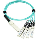 Axiom 100GBASE-AOC QSFP28 to 4 SFP28 Active Optical Cable Cisco Compatible 20m - American Tech Depot