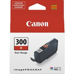 Canon LUCIA PRO PFI-300 Original Ink Cartridge - Red