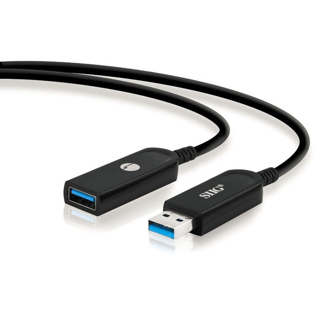 SIIG USB 3.0 AOC Male to Female Active Cable - 30M