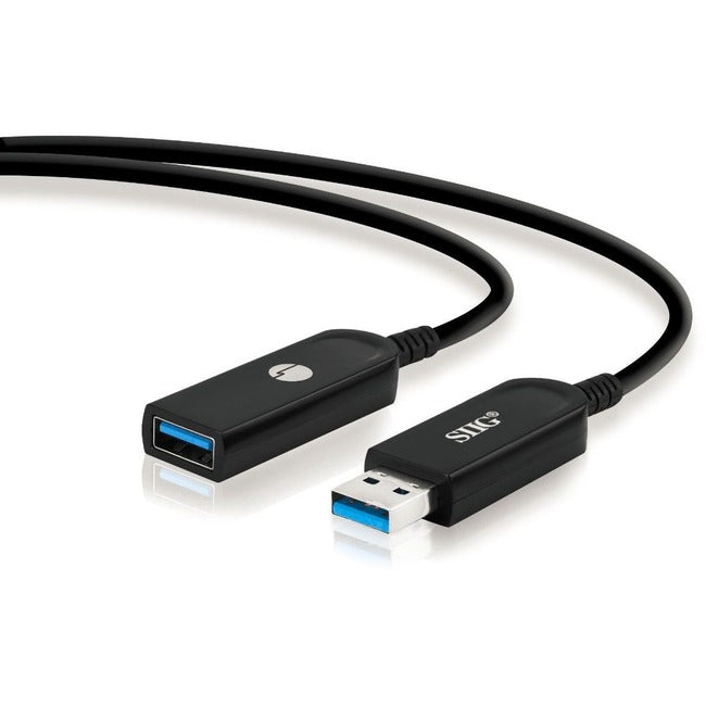 SIIG USB 3.0 AOC Male to Female Active Cable - 50M